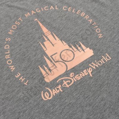 Disney Negozio Maglietta donna Topolino 50° Anniversario Walt Disney World più economico - -3