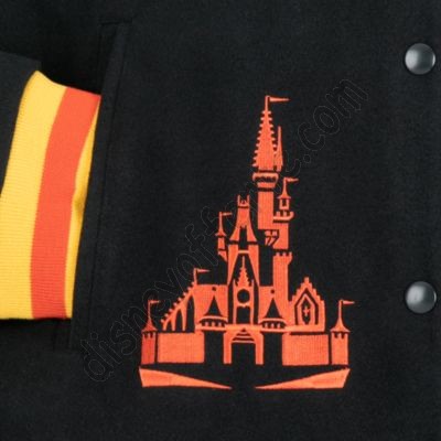 Disney Negozio Giubbotto in stile college adulti 50° anniversario Magic Kingdom Walt Disney World più economico - -5