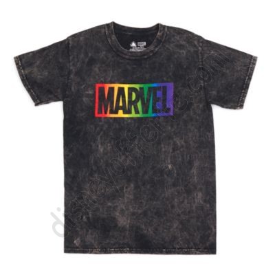 Disney Negozio Maglietta adulti Marvel collezione Rainbow Disney più economico - -0