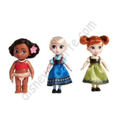 Disney Negozio Set bambole deluxe 13 cm collezione Disney Animators più economico - -3