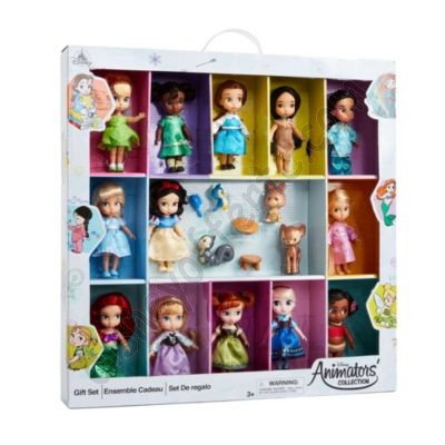 Disney Negozio Set bambole deluxe 13 cm collezione Disney Animators più economico - -8