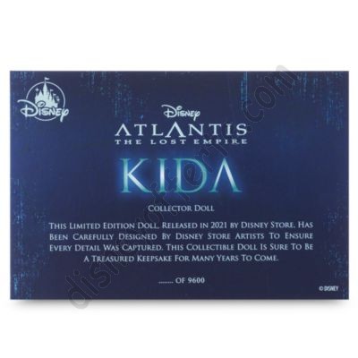 Disney Negozio Bambola edizione limitata Kida Atlantis: L'impero perduto più economico - -9