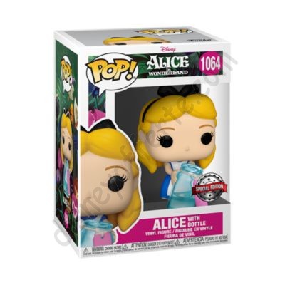 Disney Negozio Personaggio Alice con bottiglietta in esclusiva Funko Pop! Vinyl più economico - -1