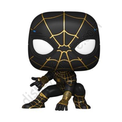 Disney Negozio Personaggio Spider-Man tuta nero e oro Funko Pop! Vinyl Figure, Spider-Man: No Way Home più economico - -0