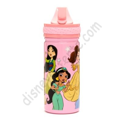 Disney Negozio Bottiglia per l'acqua in acciaio inox Principesse Disney, più economico - -1