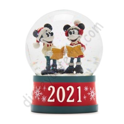 Disney Negozio Palla di neve Topolino e Minni 2021 più economico - -0