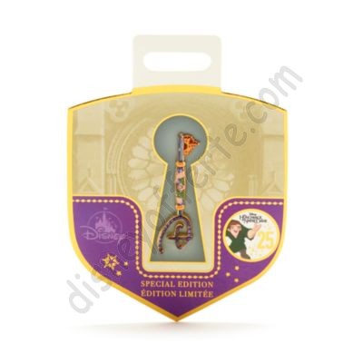 Disney Negozio Pin Chiave della Cerimonia di Apertura 25° anniversario Il Gobbo di Notre Dame più economico - -1