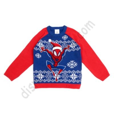 Disney Negozio Maglione natalizio bimbi Spider-Man più economico - Disney Negozio Maglione natalizio bimbi Spider-Man più economico