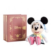 Disney Negozio Peluche piccolo in pacchetto regalo Minni che pattina Pubblicità natalizia più economico