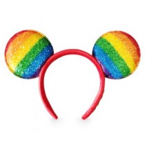 Disney Negozio Cerchietto orecchie adulti Topolino Rainbow Disney, più economico