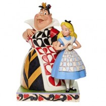 Disney Negozio Statuetta Alice e la Regina di Cuori collezione Disney Traditions Enesco più economico