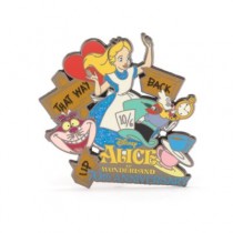 Disney Negozio Pin Alice nel Paese delle Meraviglie 70° anniversario più economico