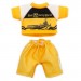 Disney Negozio Completo con maglia gialla e bianca e pantaloni collezione Vault per peluche piccoli nuiMOs più economico - 0