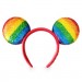 Disney Negozio Cerchietto orecchie adulti Topolino Rainbow Disney, più economico - 0