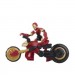 Disney Negozio Action figure e motocicletta Iron Man Bend and Flex Hasbro più economico - 1